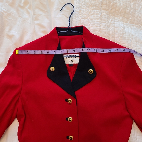 Military Style Jacket Kasper/ Sz 6 - Picture 14 of 14